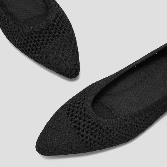 Pointed-Toe Breathable Mesh Ballet Flats (Aria 5°) (EU 38 / Size 7-7.5) - Picture 5 of 8